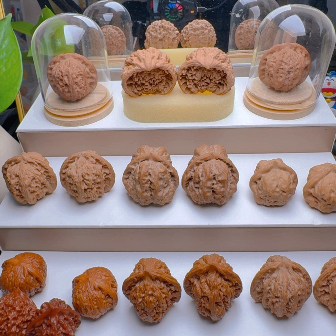 把件核桃红****子打底宫灯，打底南瓜墩