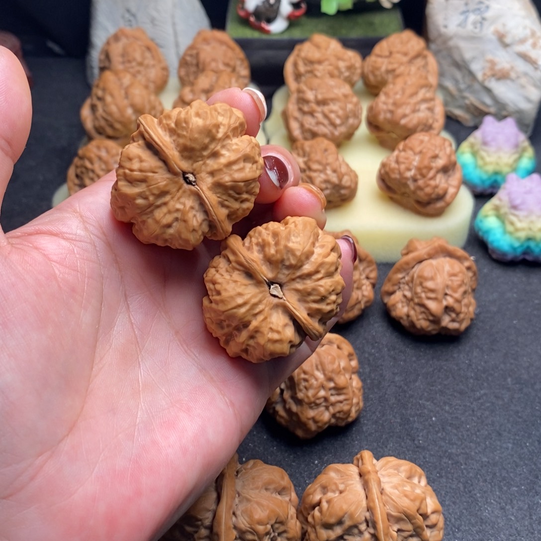 凤***生文玩核桃把件蛤蟆头36尺寸