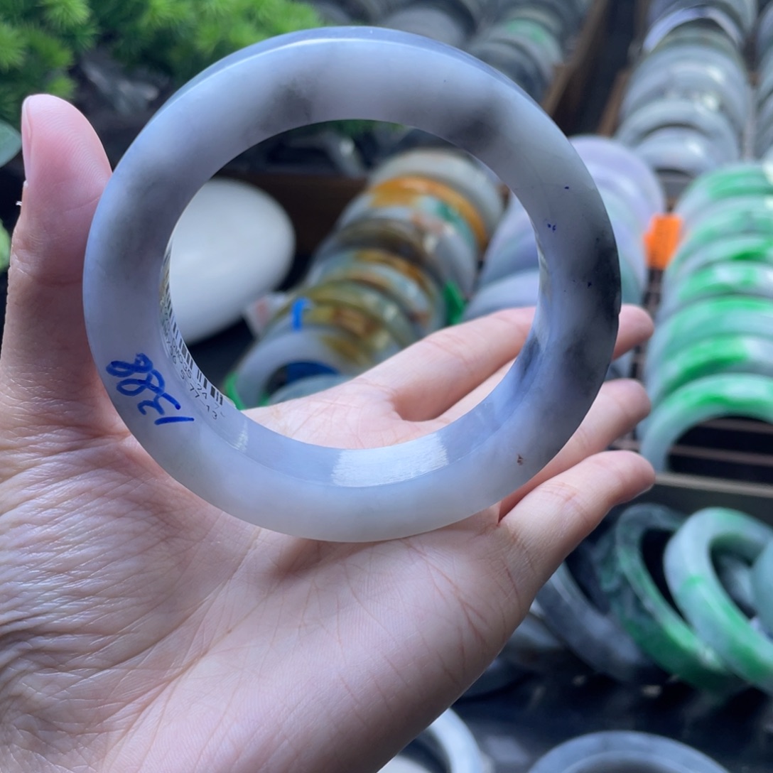 定制翡翠未镶嵌特价翡翠手镯定制