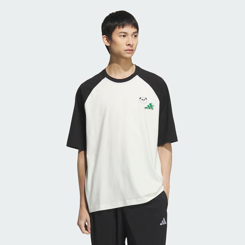 阿迪达斯 （adidas）男子熊猫TEE休闲时尚T恤短袖KC3369