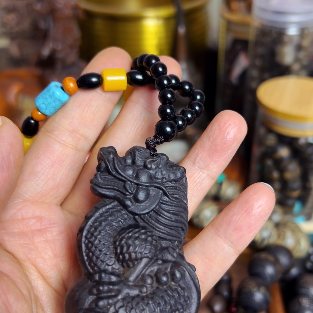 檀香木年货节福利活动文玩手串摆件把件