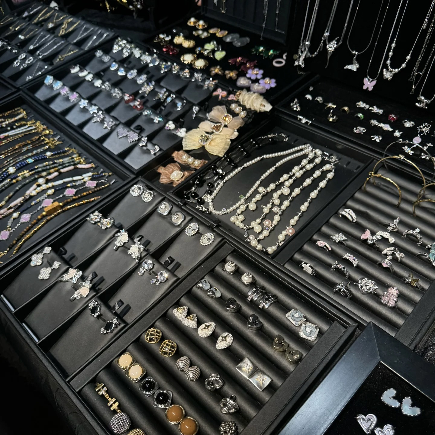 黄铜戒指 KK·匠心 1792 玫瑰金猪鼻子三层戒指