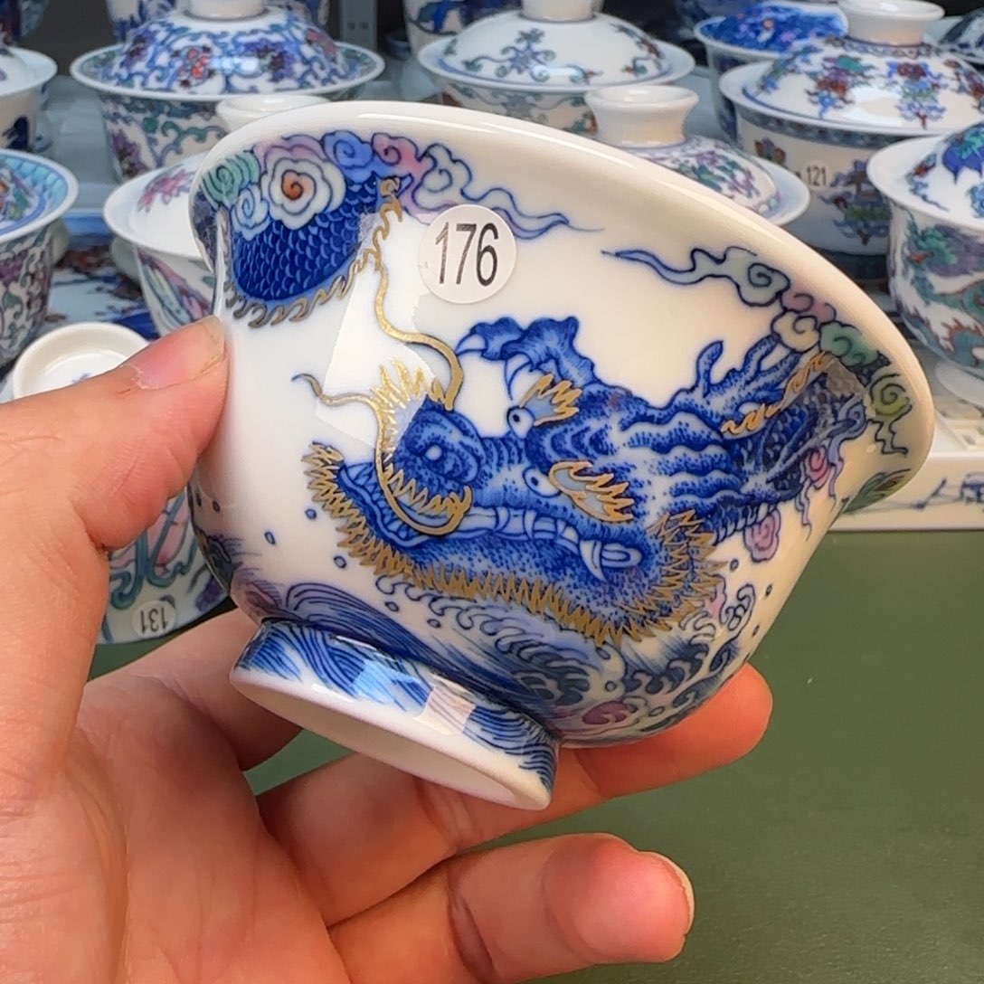 彦祖纯手工手绘茶具176