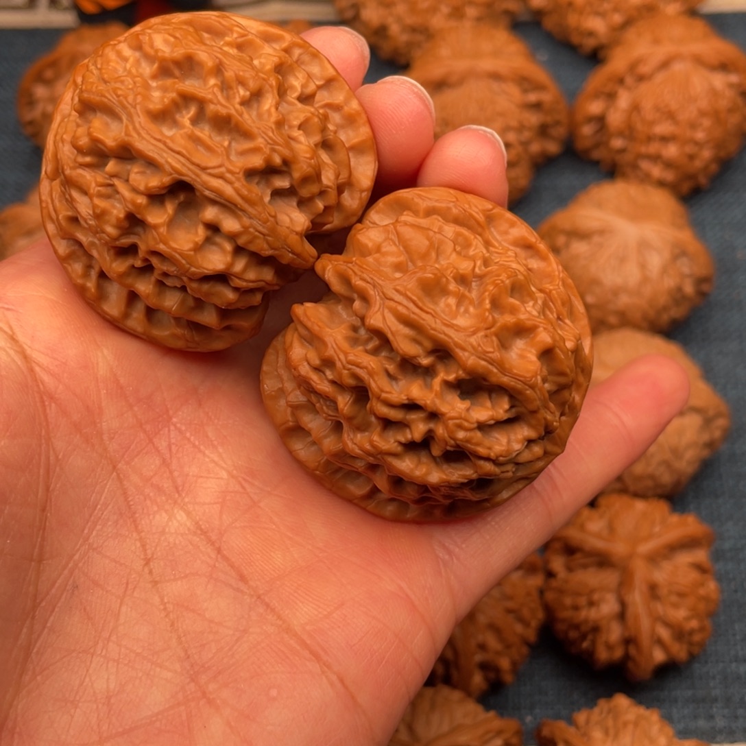 一***.把件文玩核桃44精品苹果