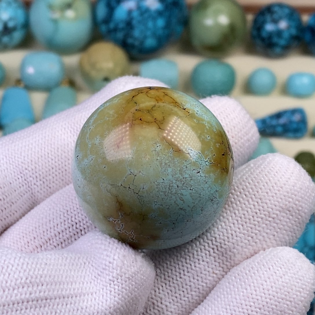 绿松石珠宝奇石未镶嵌