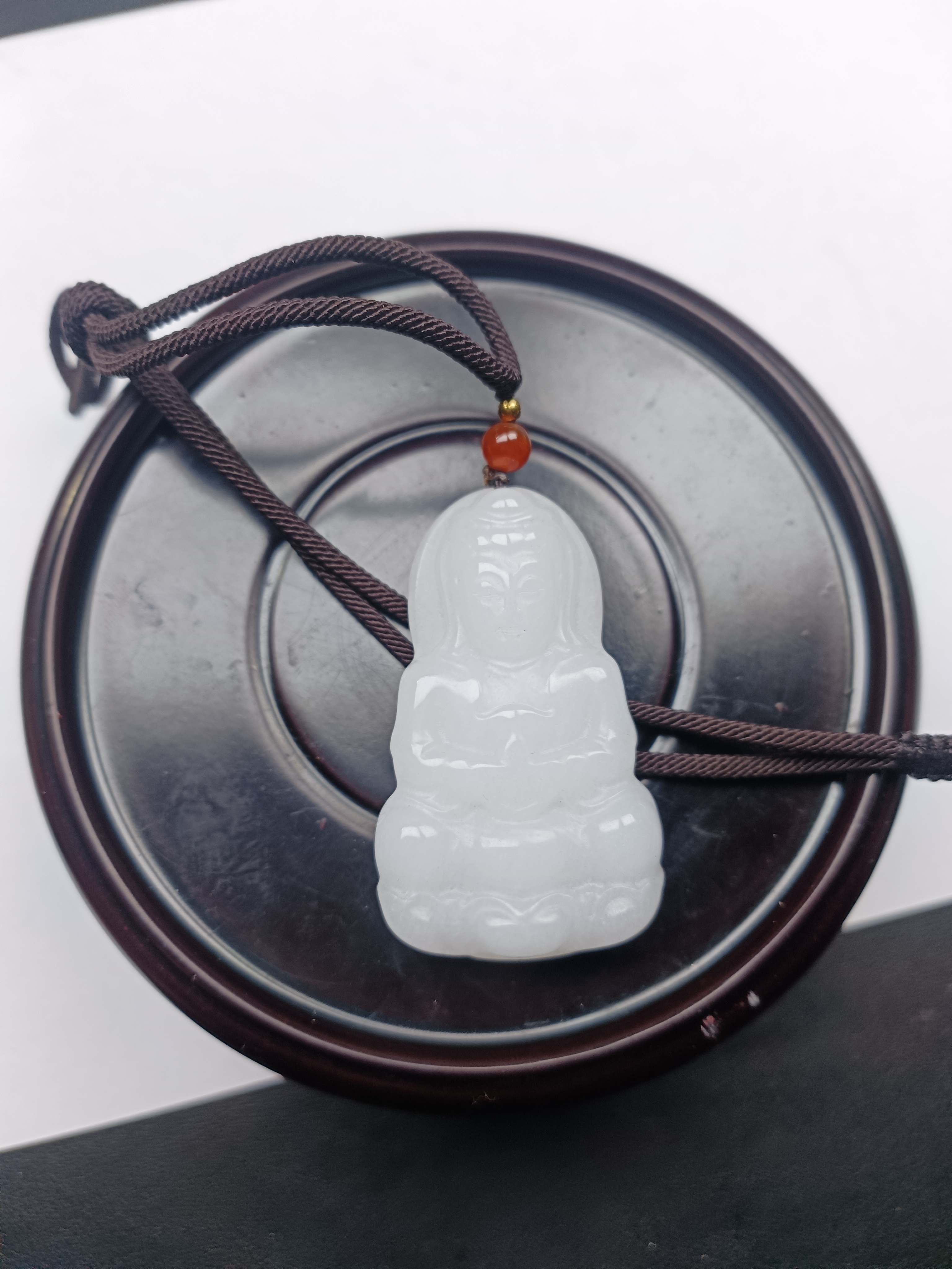 天然新疆金丝玉观音精品货头吊坠(多样性发其一)