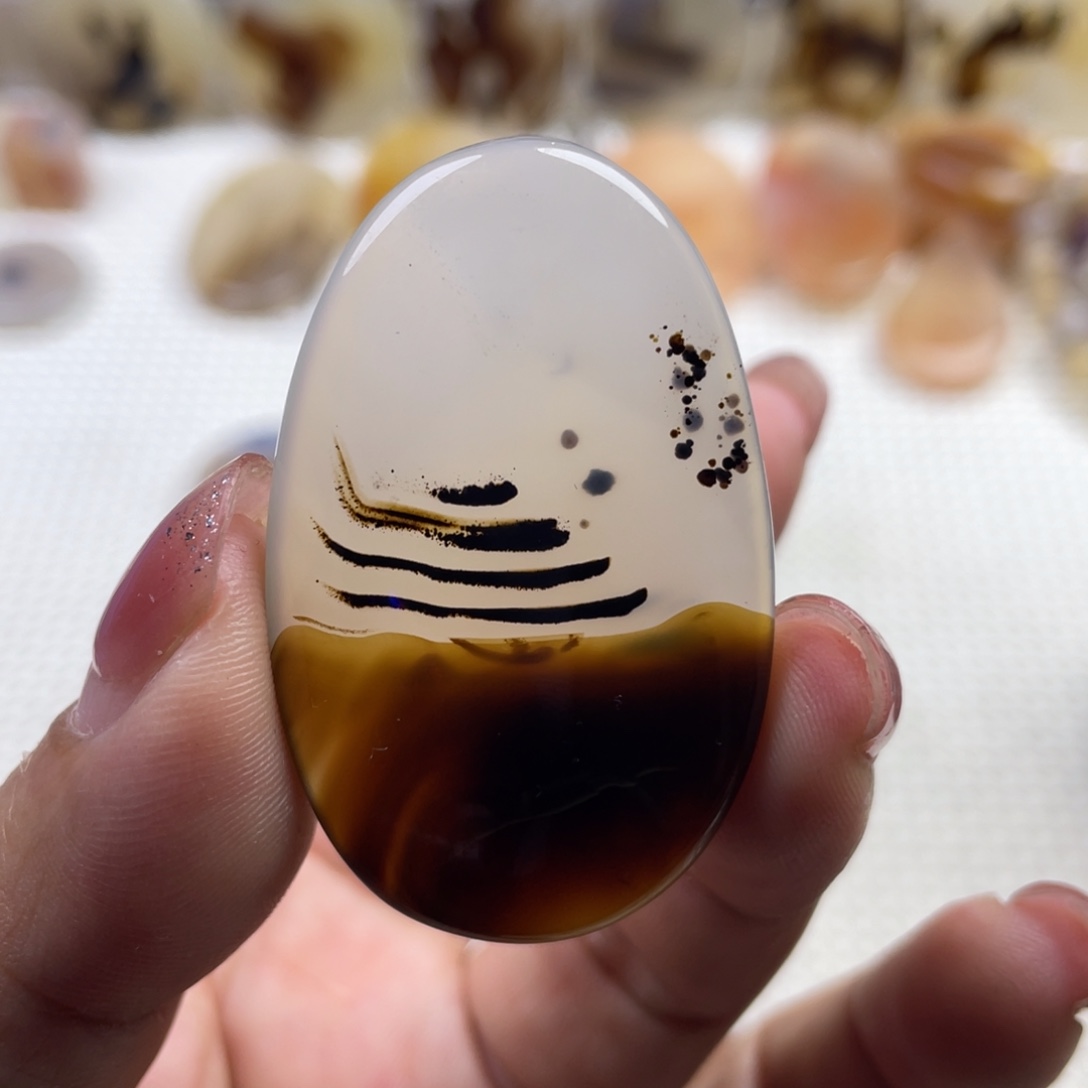玛瑙/玉髓未镶嵌颈饰