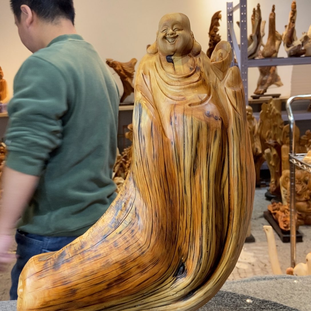 柏木（崖柏）太行崖柏根雕摆件