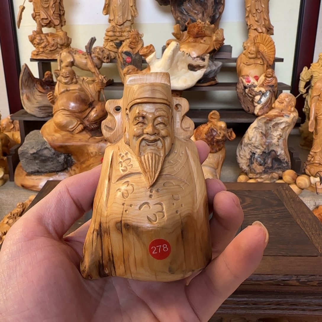 崖柏小木匠艺雕一物一