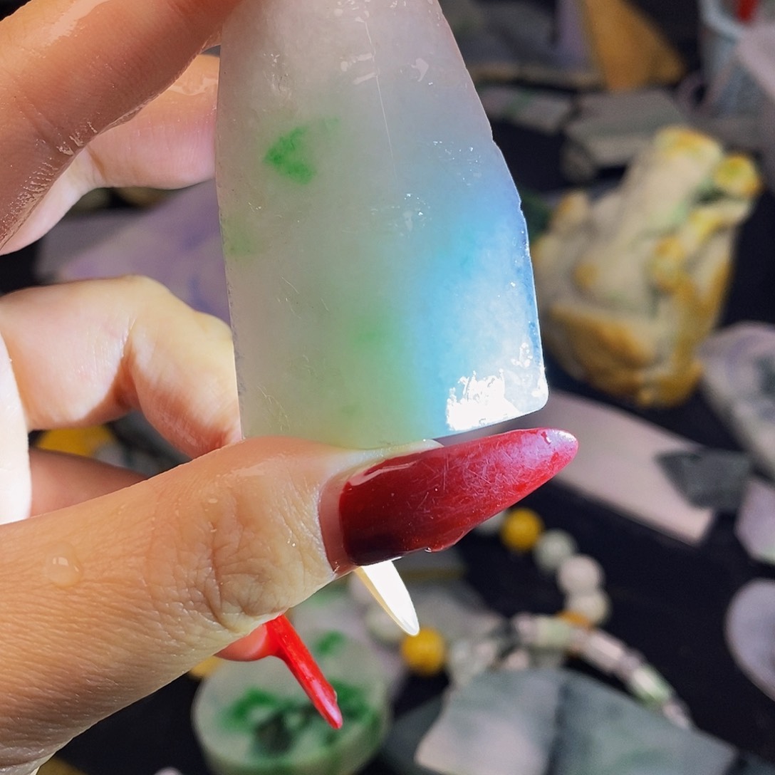 散珠翡翠天然翡翠