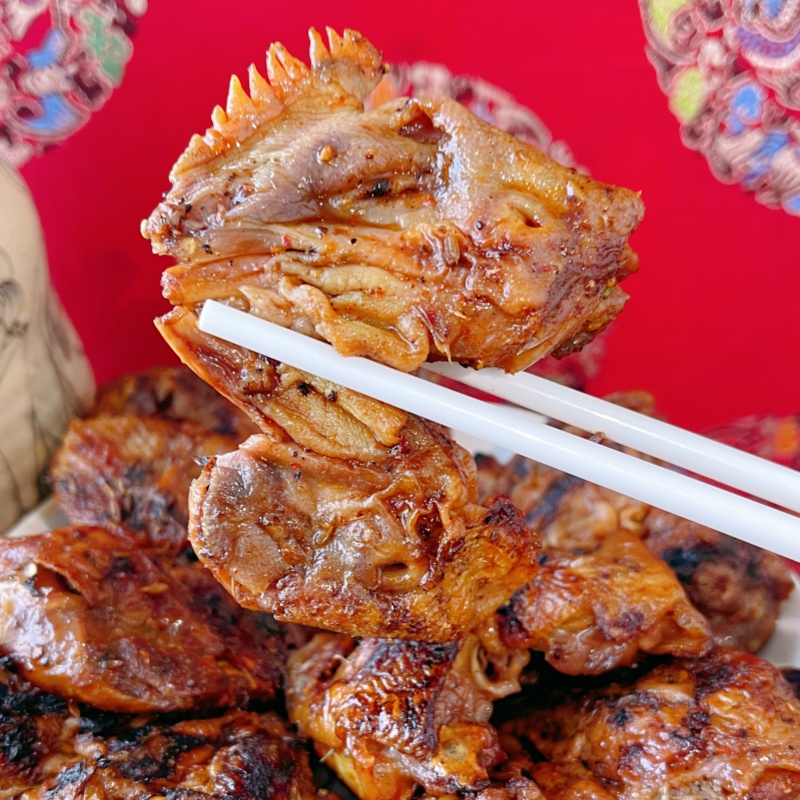 【烤鸡头】东北烧烤凤头下酒菜卤味五香麻辣真空包装开袋即食
