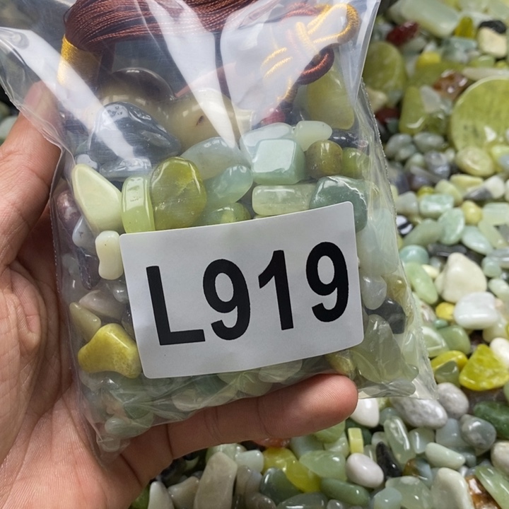 蛇纹石玉鱼缸石未镶嵌