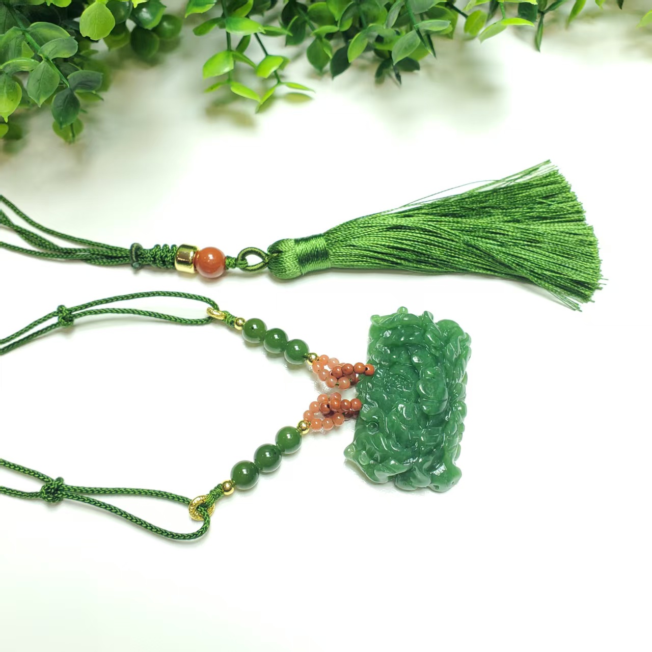 S553【赵小姐】百搭款和田碧玉吊坠