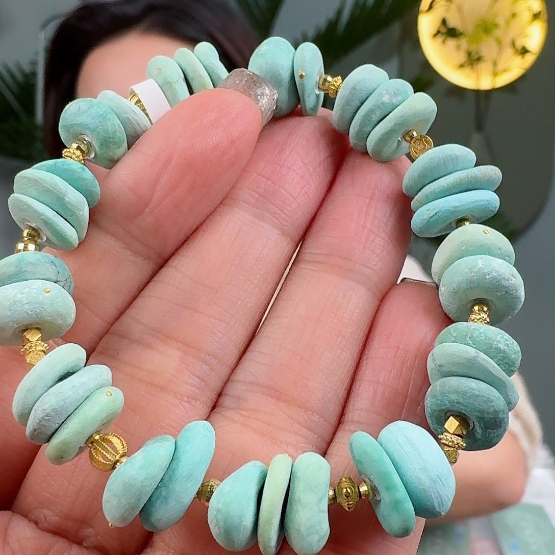 绿松石珠宝奇石未镶嵌