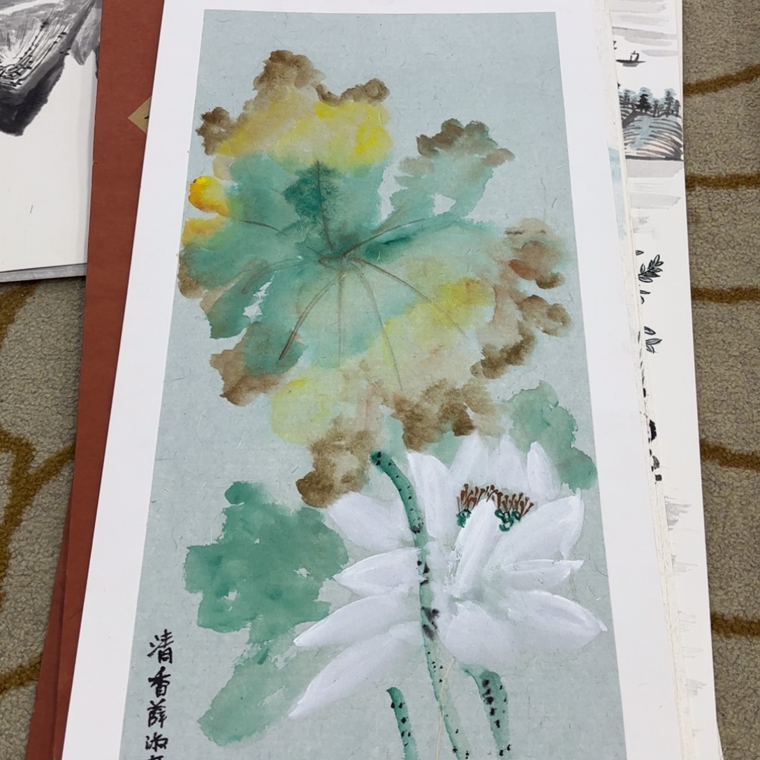 国画33-66卡纸作品艺