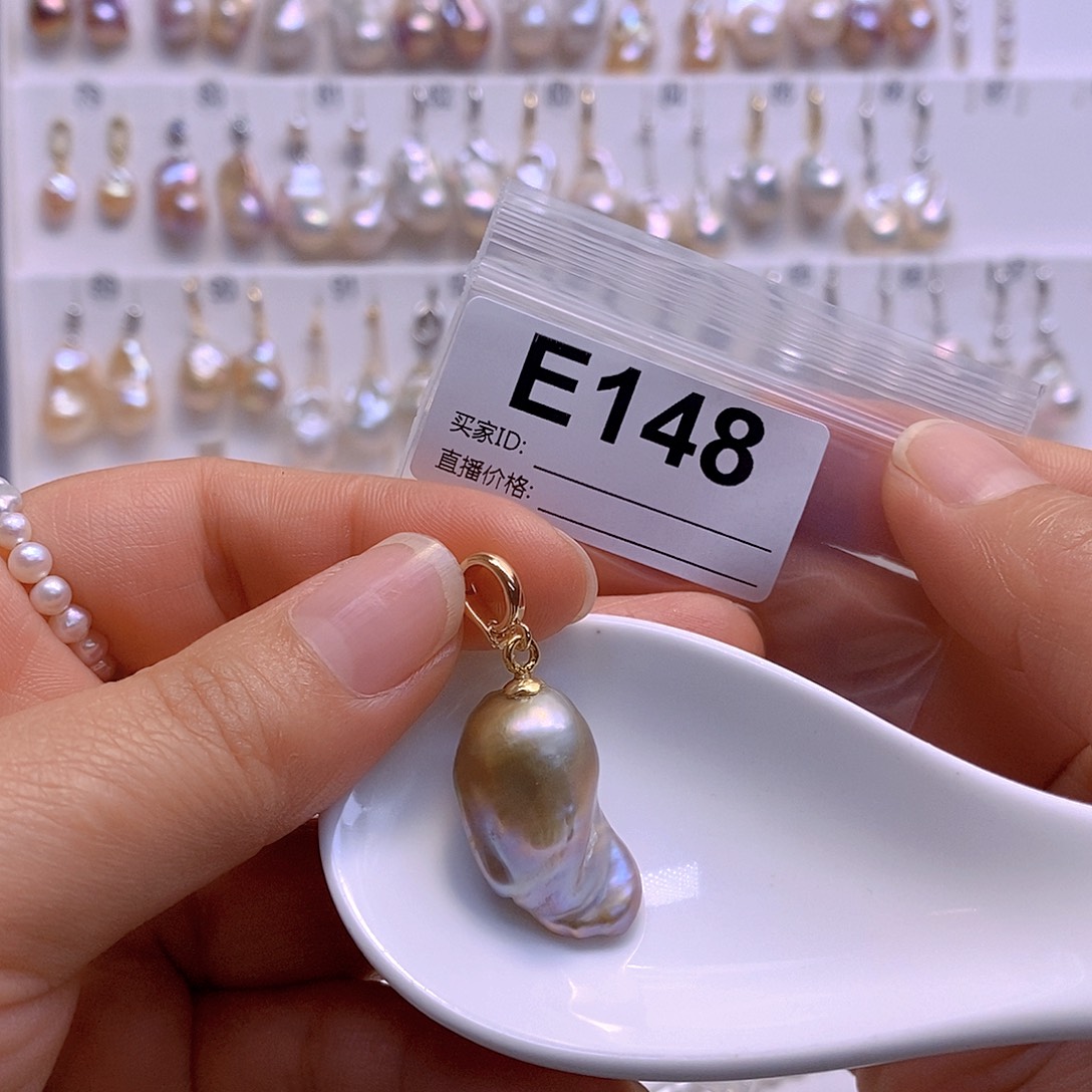 淡水珍珠颈饰银S925镶嵌