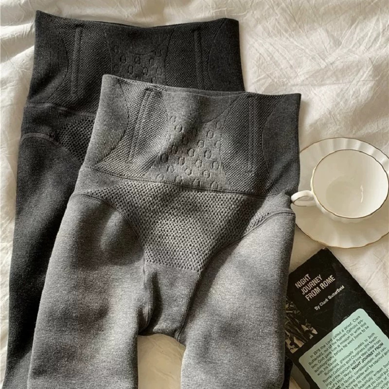 【400克高腰收腹提臀】高腰打底裤连裤袜女秋冬加绒保暖棉裤踩脚