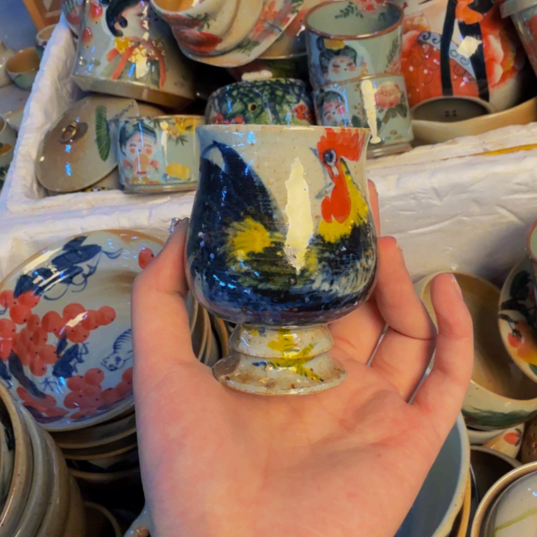 瓷片景德镇陶瓷手工手绘