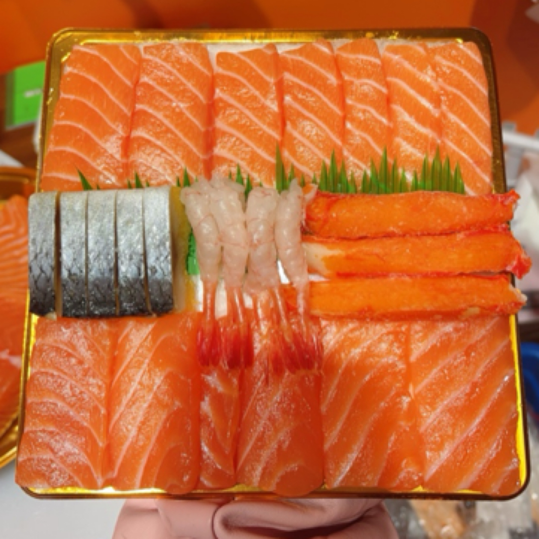 三文鱼刺身拼盘两人份