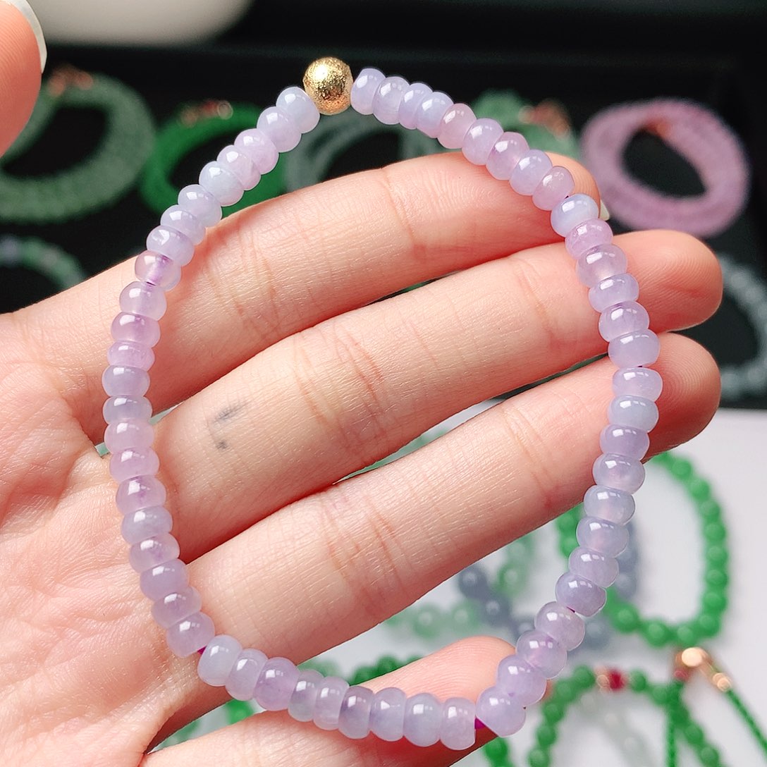 未镶嵌手链翡翠翡翠