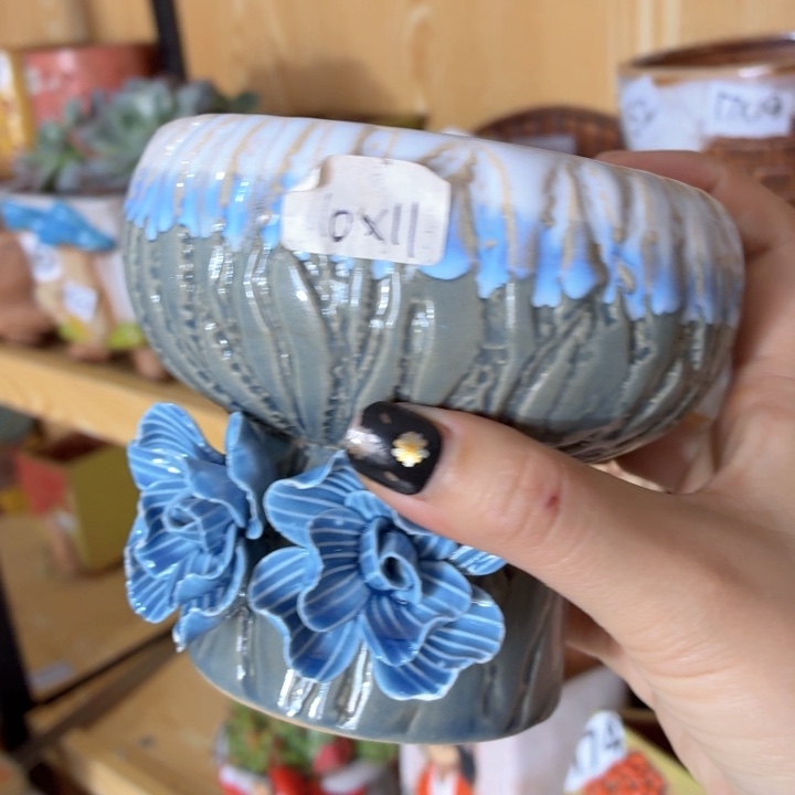 多肉花盆满15包邮