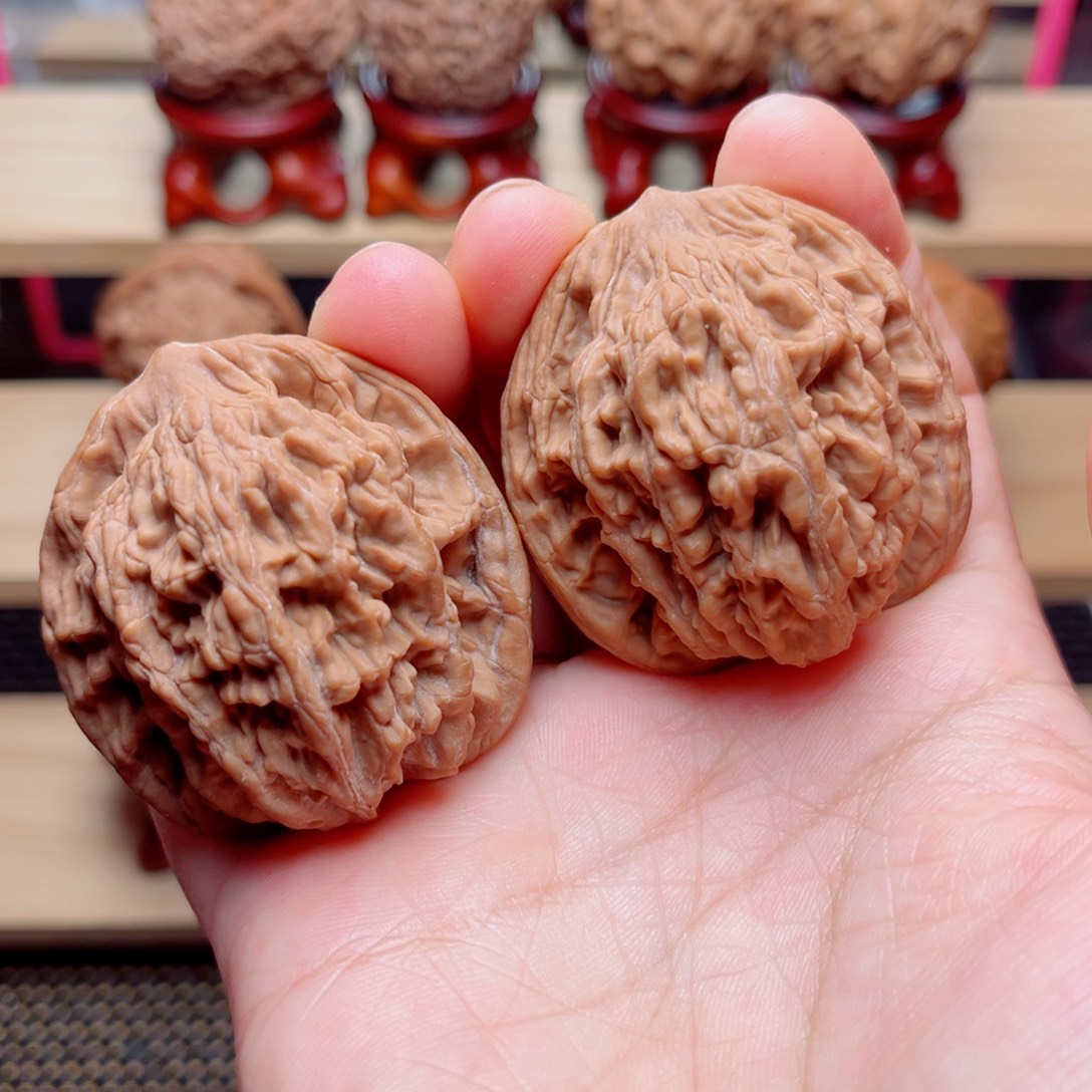 吊坠文玩核桃虎头44