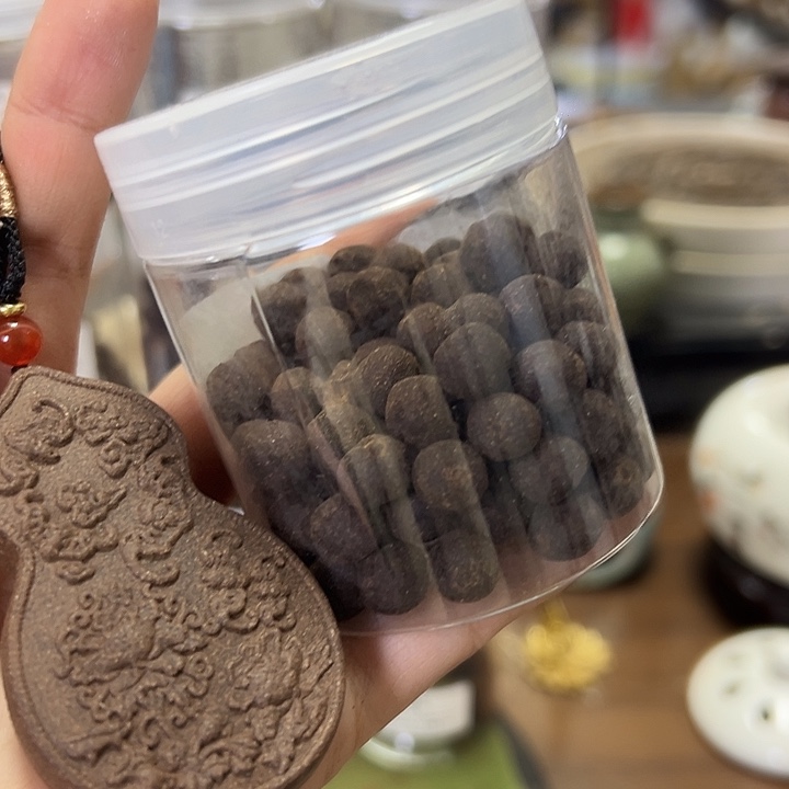 香粉无*丸子避疫20克➕葫芦脖挂