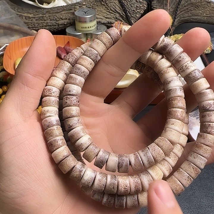 点***寞养殖鹿头骨 嘎嘎血料108颗