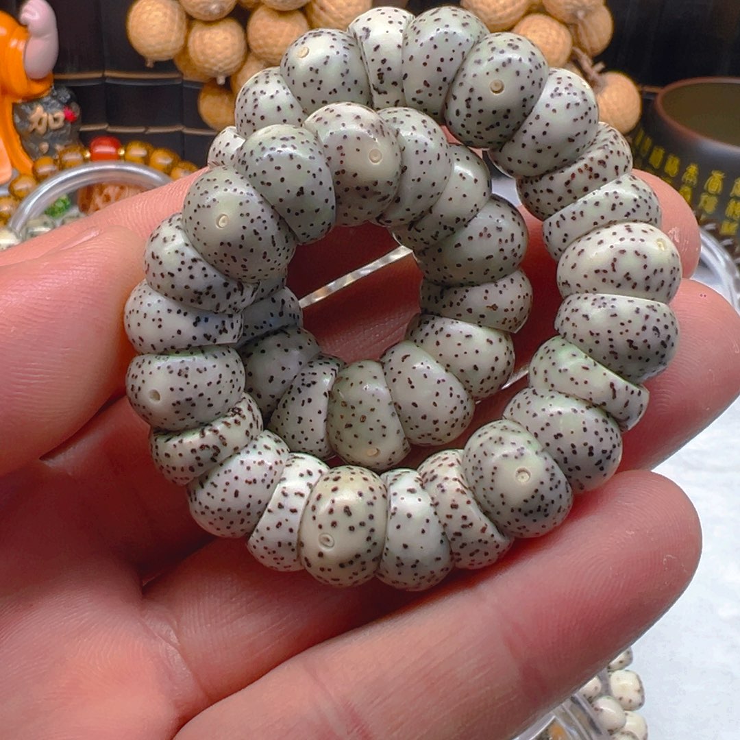 星月菩提手串12蒜瓣