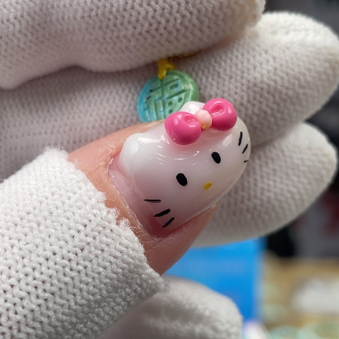 绿松石未镶嵌挂件