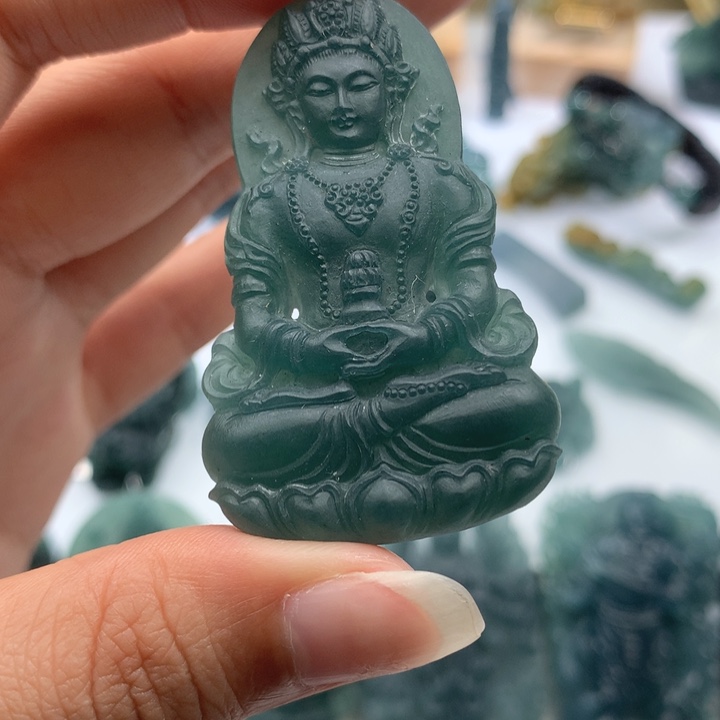 定制翡翠未镶嵌毛货不退不换