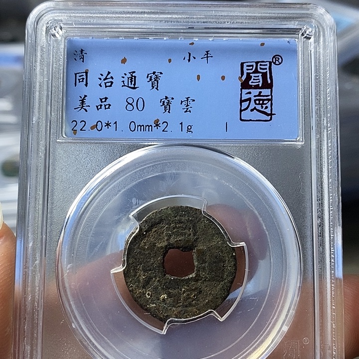 铜闻博文化同治通宝