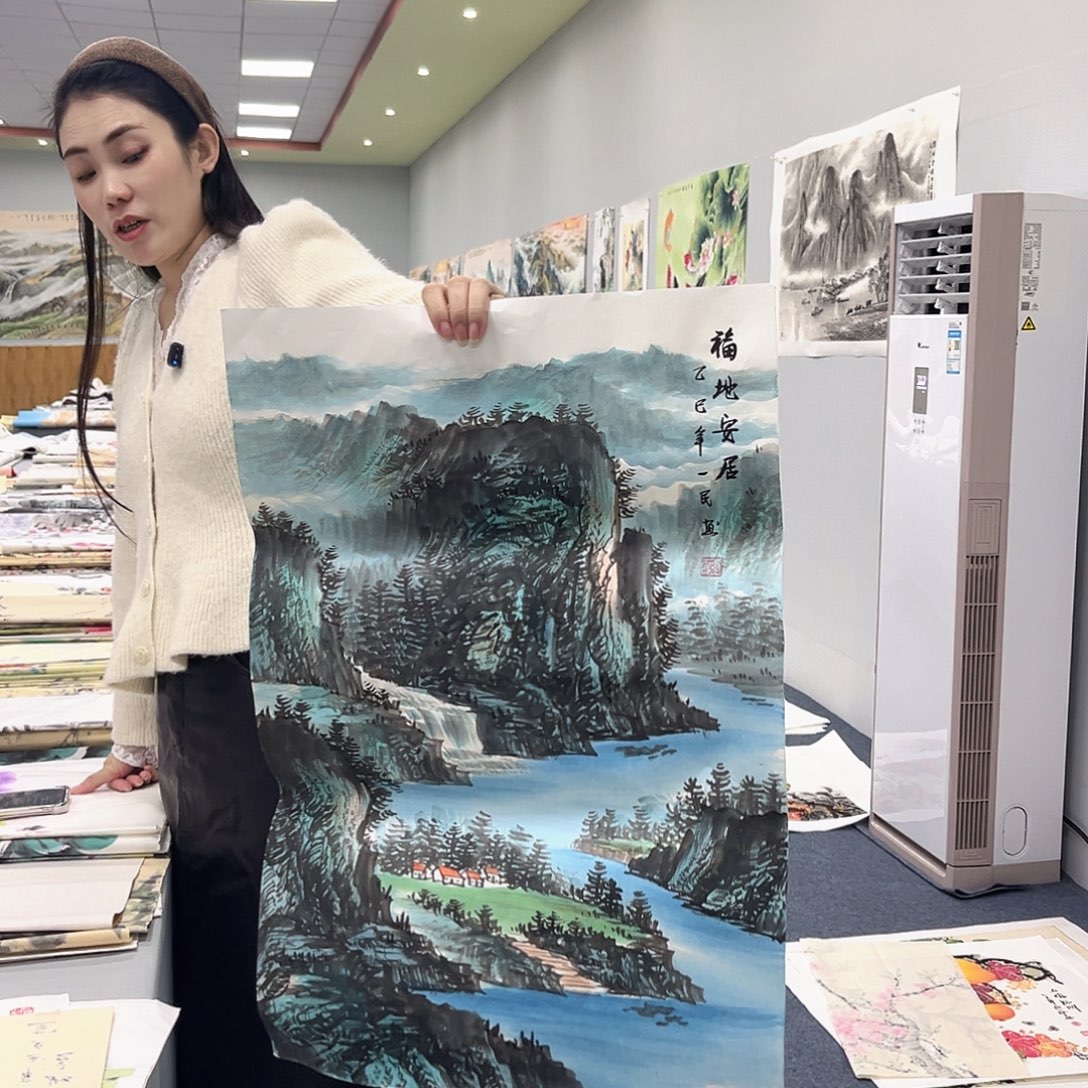 国画国画纯手绘作品