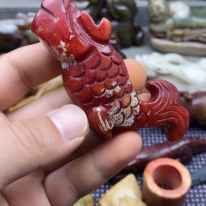 未镶嵌蛇纹石玉颈饰