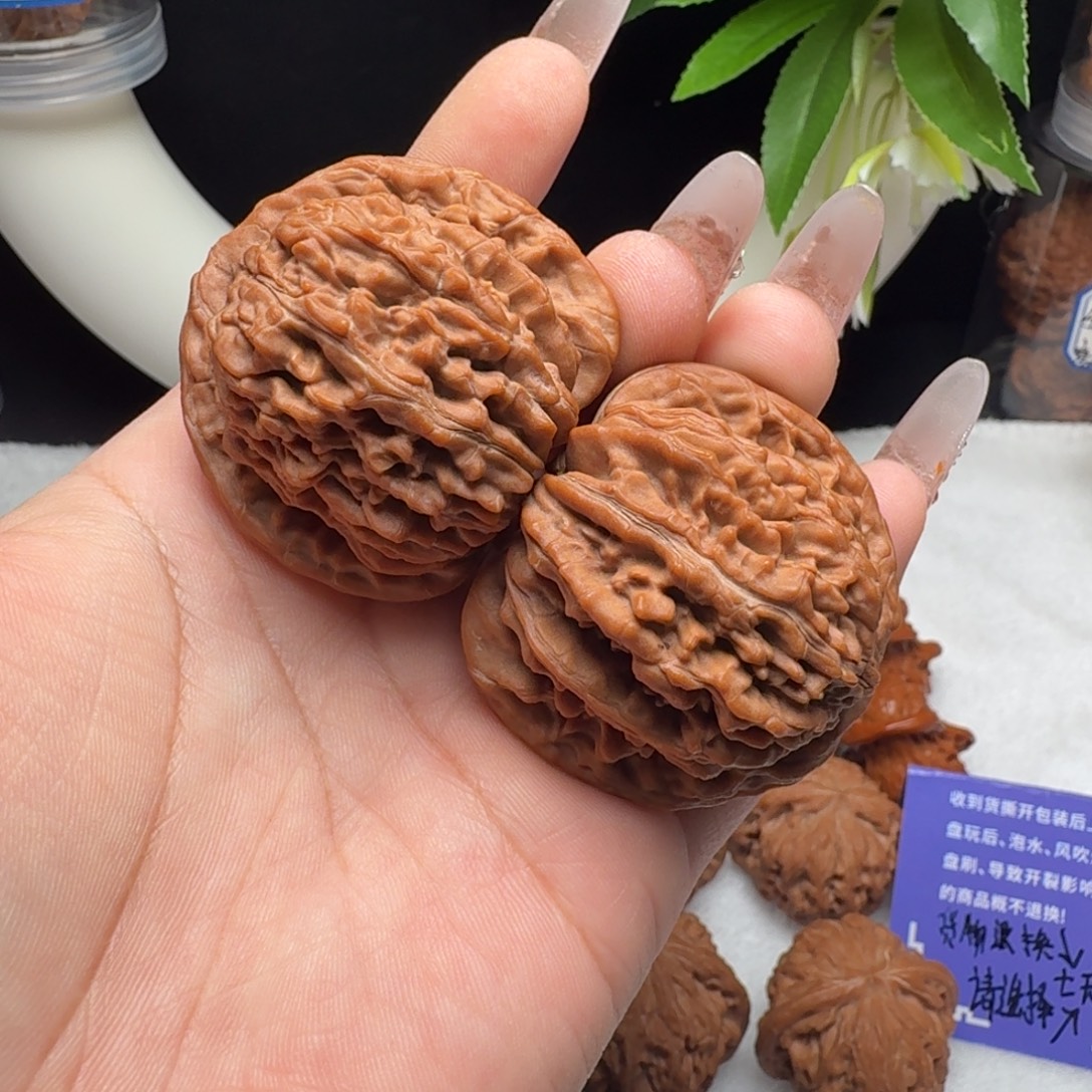 秃***孩把件文玩核桃蓟县楼44