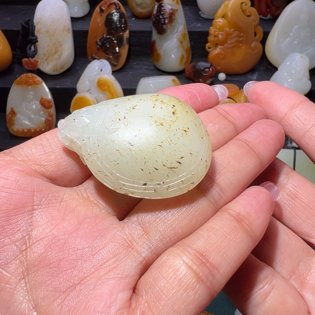 和田玉挂件未镶嵌