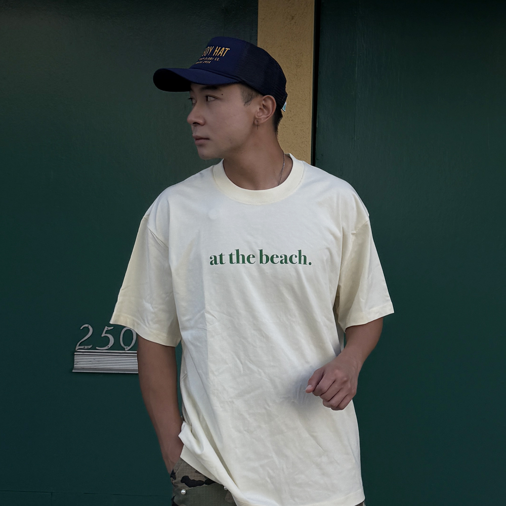 【天语专属】INNERSECT西海岸“at the beach”短袖T恤男女同款