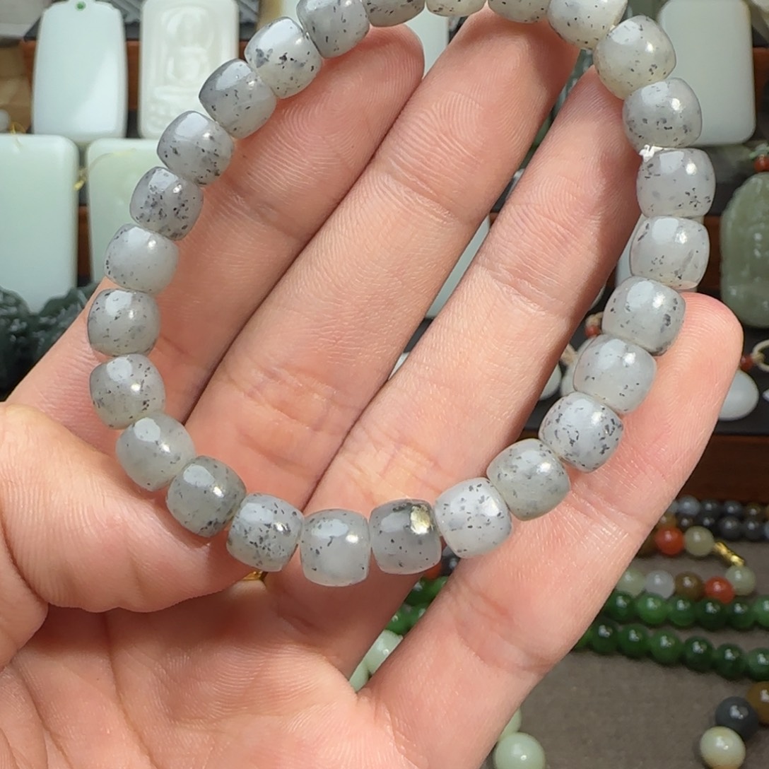 和田玉手链未镶嵌