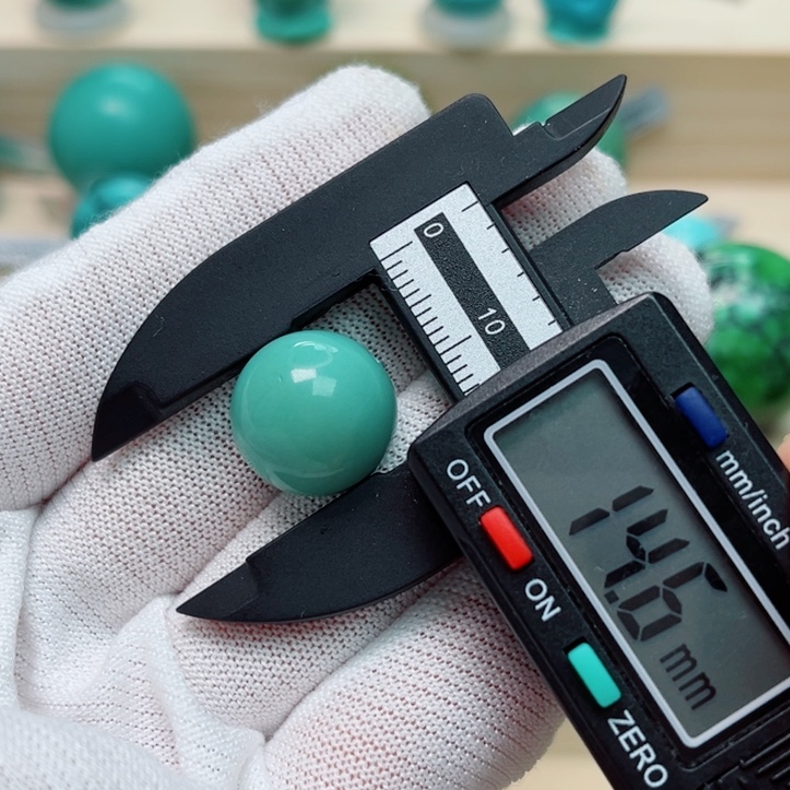 绿松石未镶嵌圆珠