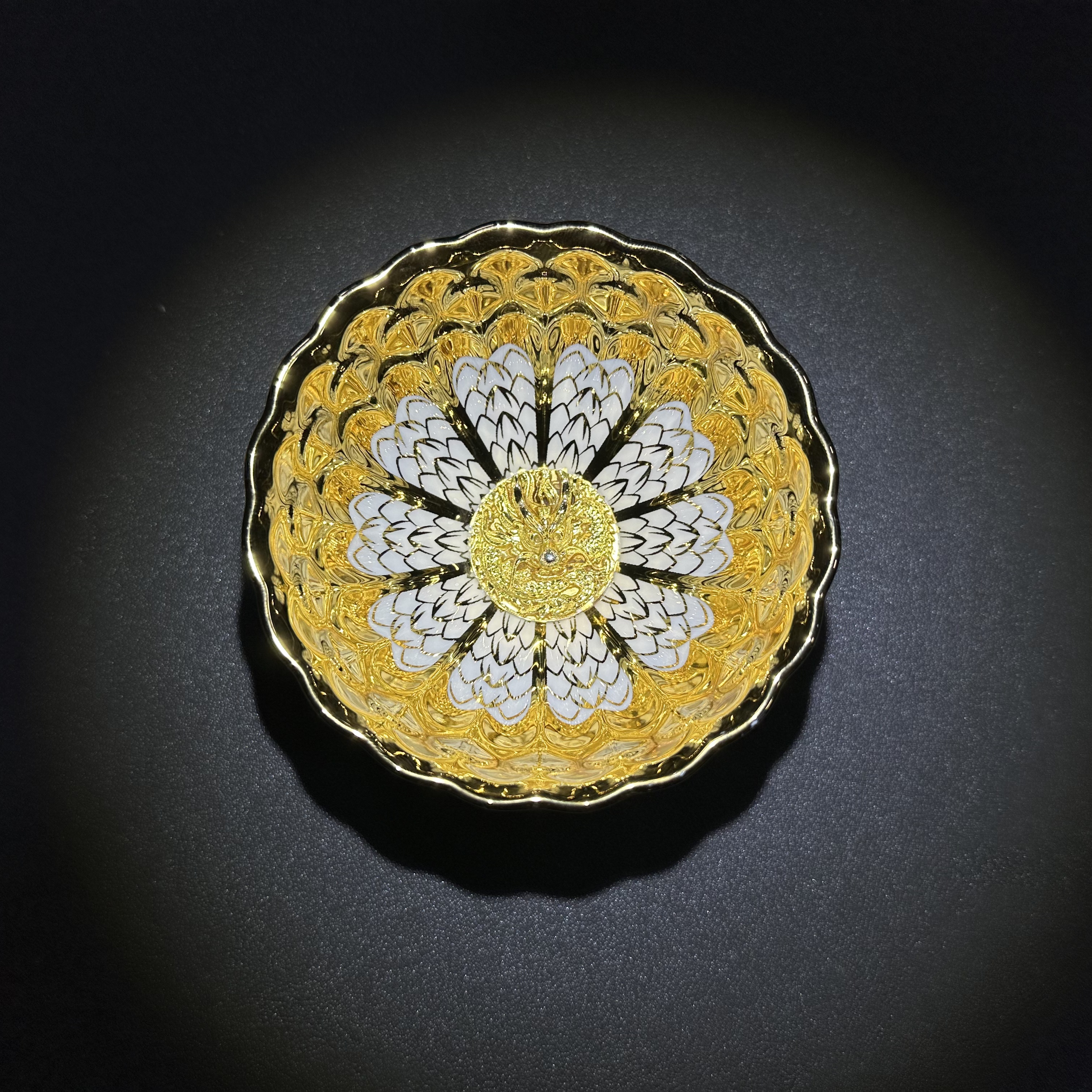 【闪购商品】高端茶器 金玉满堂金龙 主人杯