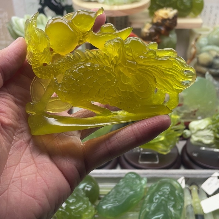 蛇纹石玉未镶嵌四大名玉手把