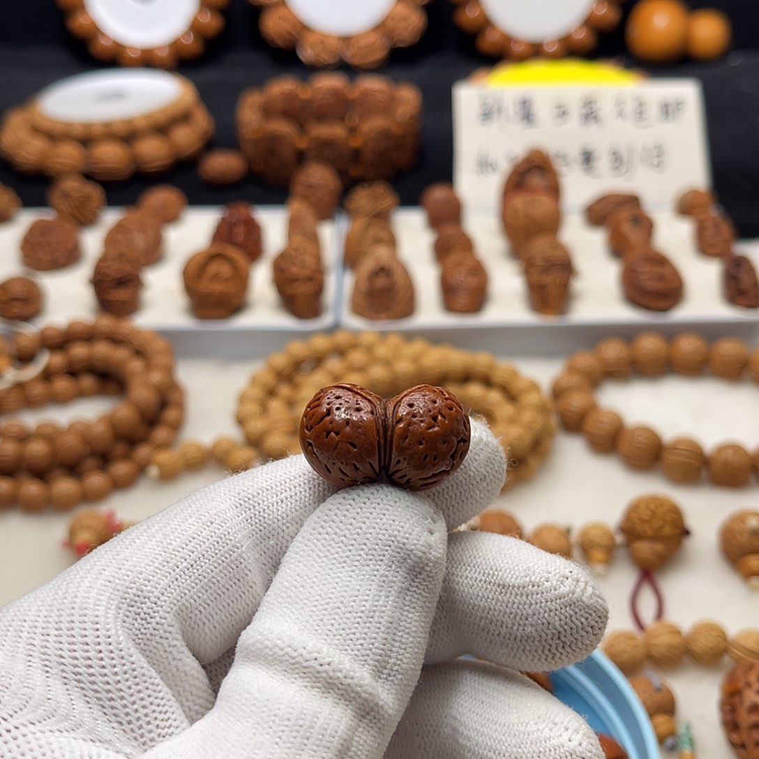 悍***粮手串/手链核桃手工桃核工艺制作