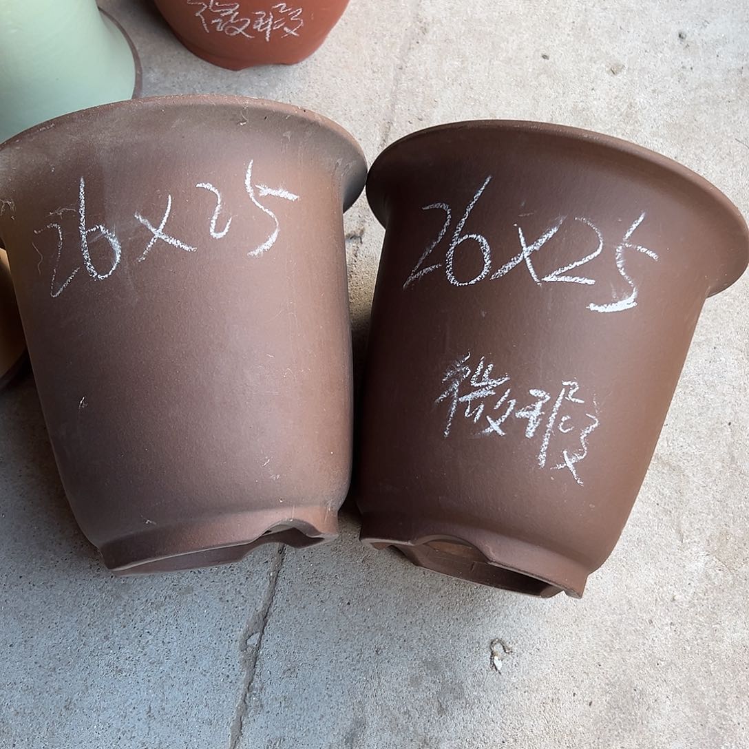 冬***&紫砂花盆宜兴紫砂花盆2只