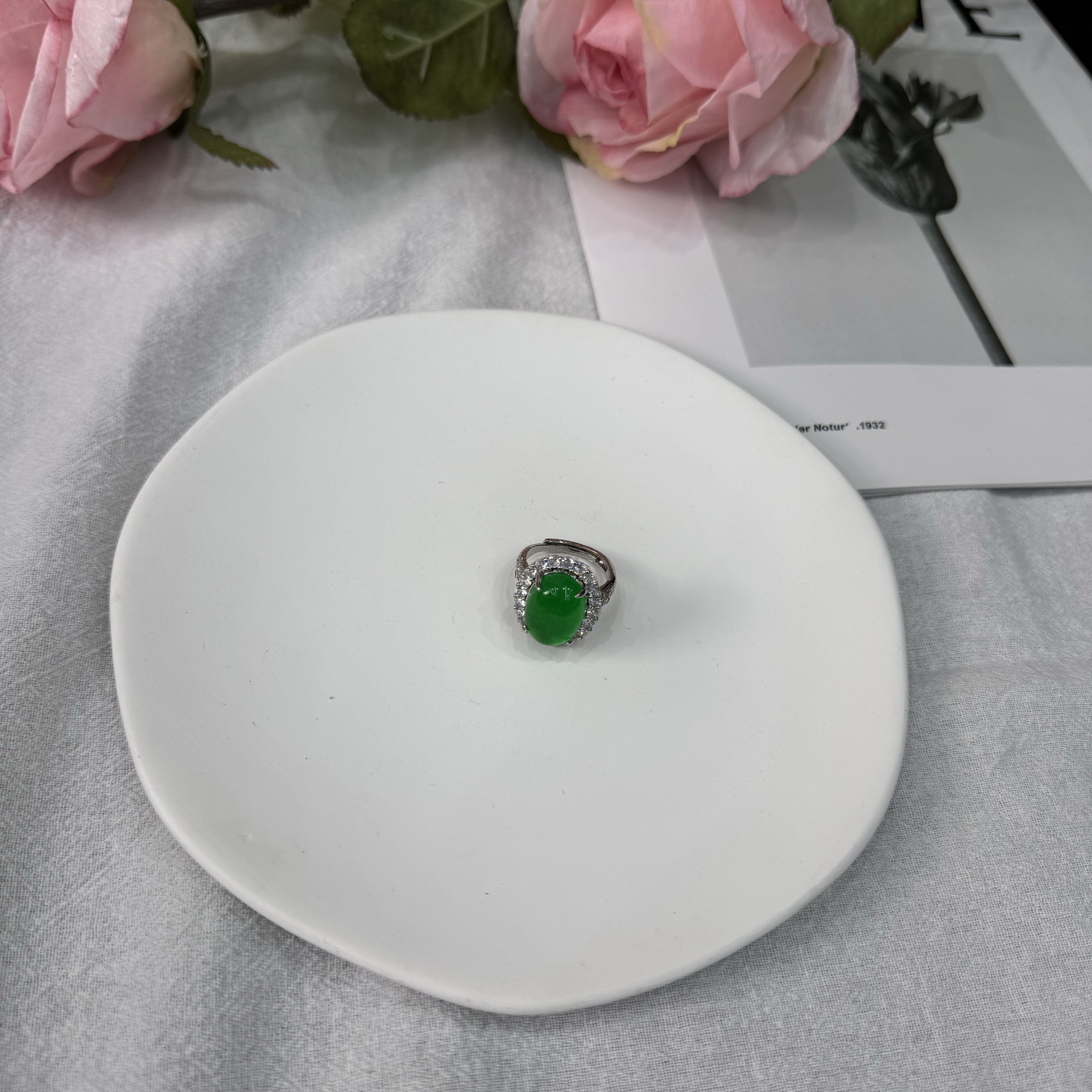 高定珠宝翡翠戒指RX1212S028