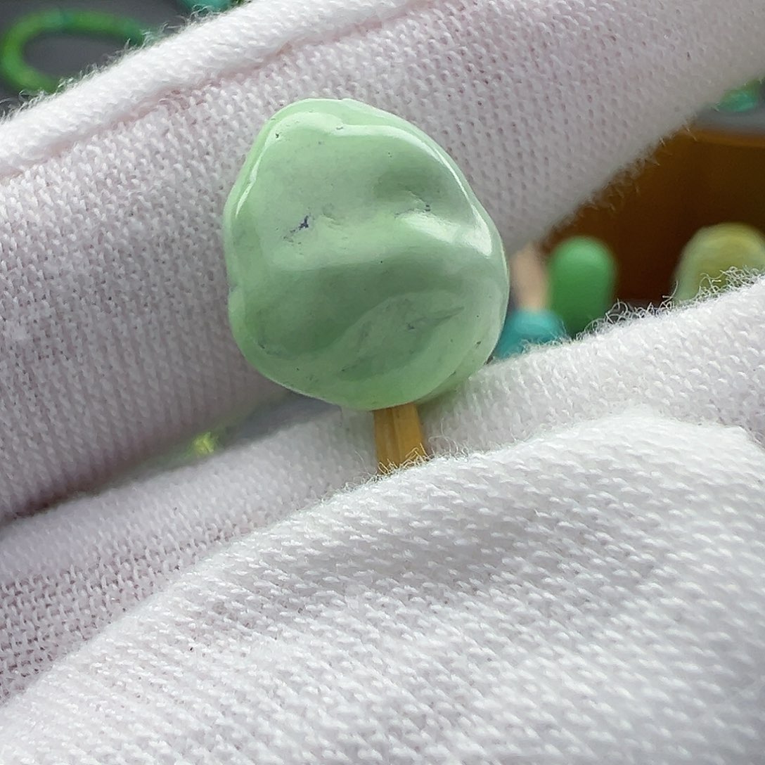 绿松石菜籽黄绿松石Z未镶嵌