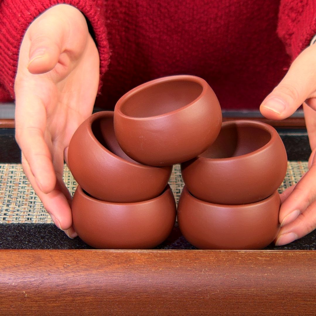 【闪购商品】紫砂茶杯高货放漏