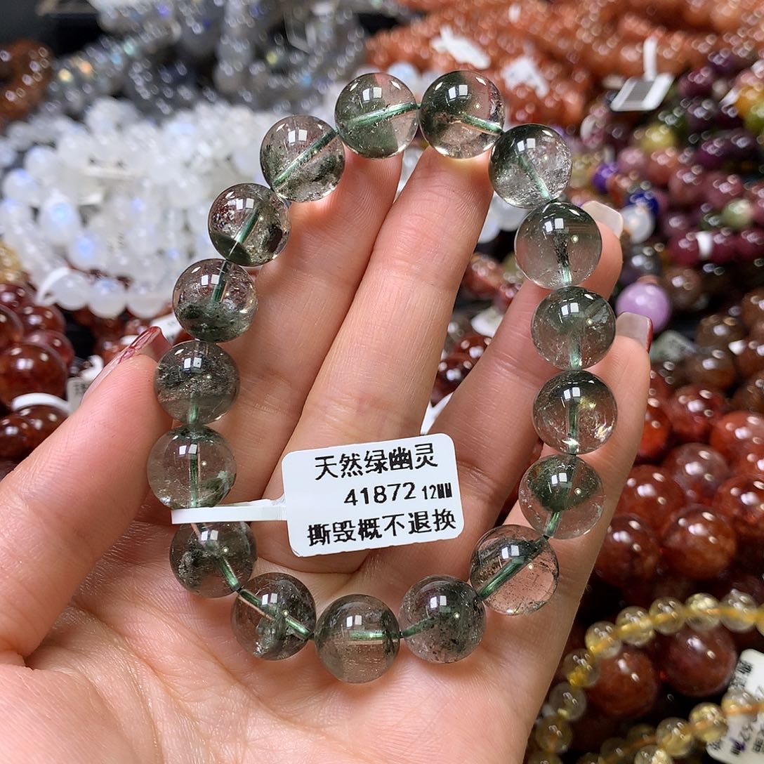 水晶手链未镶嵌，