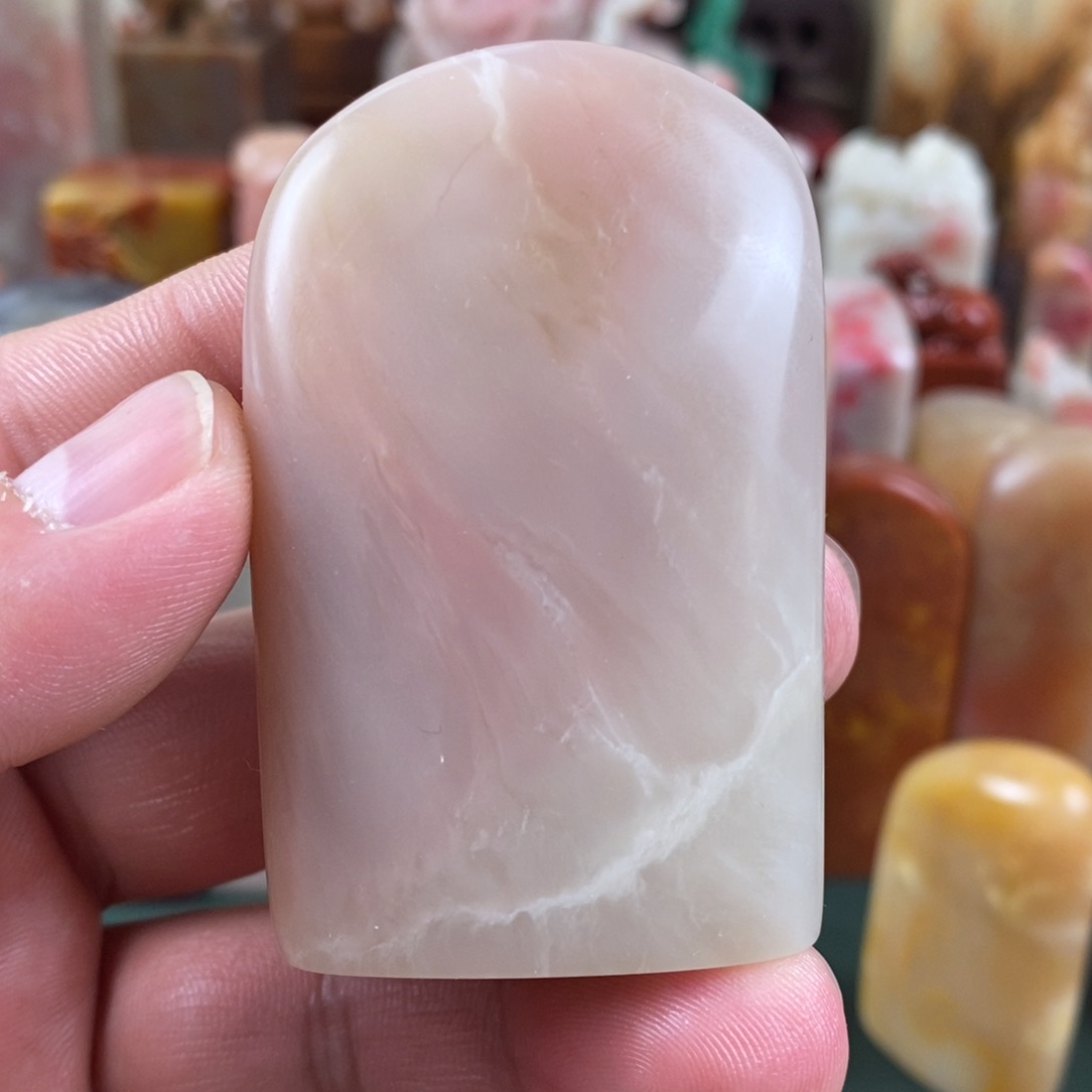 巴林石巴林石随形章