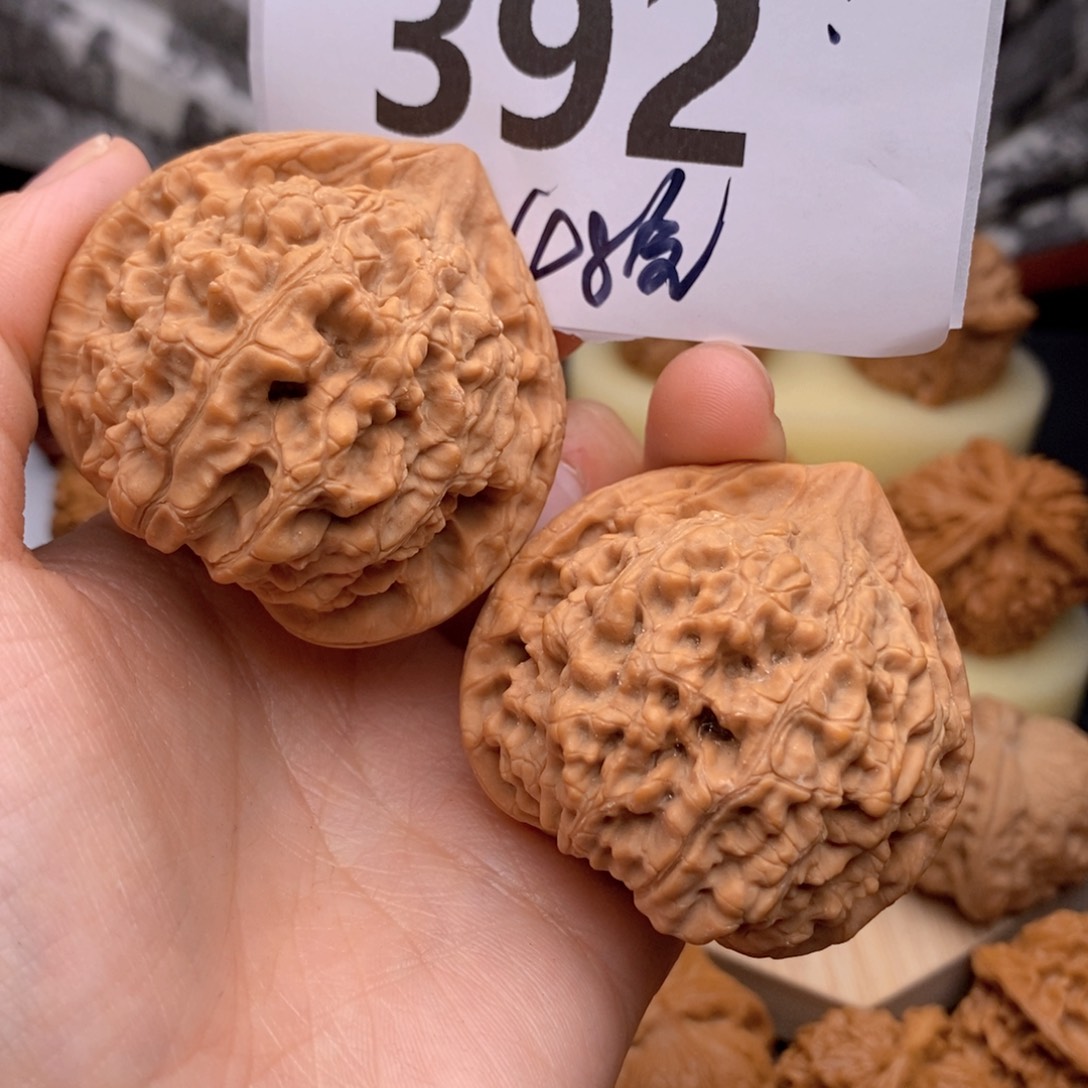 文玩核桃把件392号48全mao