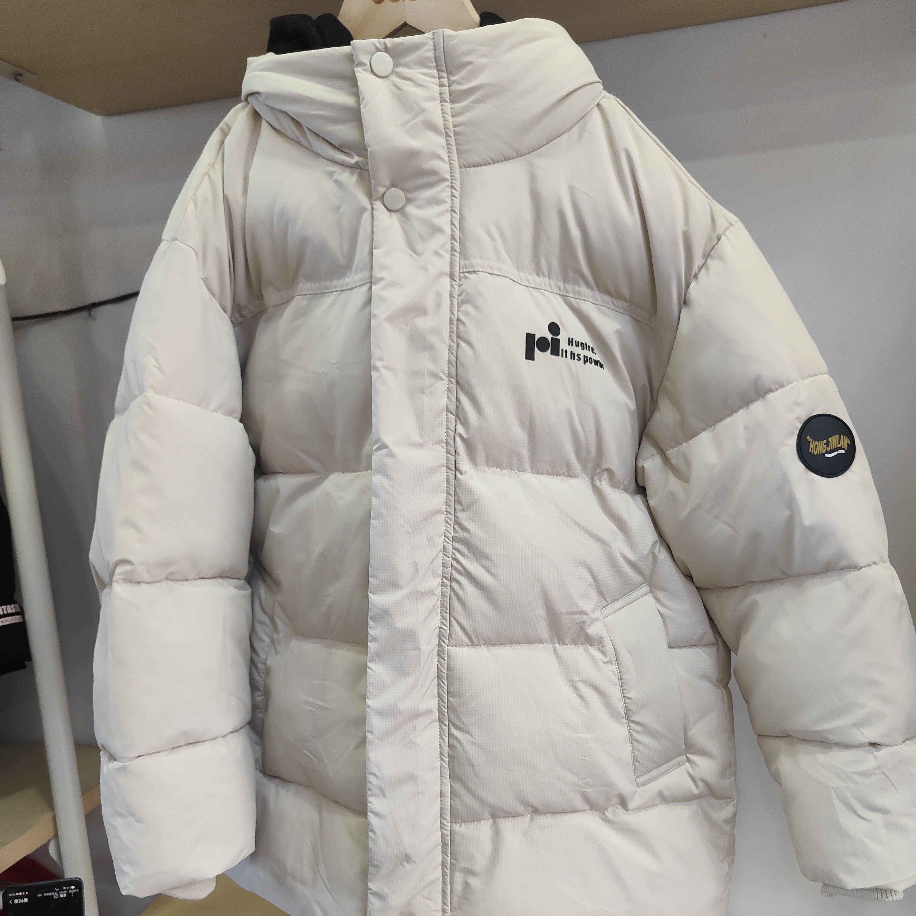 68252达巴冬季时尚休闲中长款男女通用